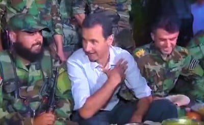 "האוכל הכי טוב שאכלתי אי פעם": אסד יצא לשטח