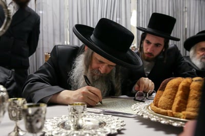 שמחת התנאים של משב"ק הרבי מסאטמר