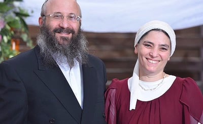 הרב מיכאל הי"ד ורעייתו חווה