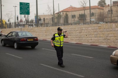 שוטר תנועה. אילוסטרציה