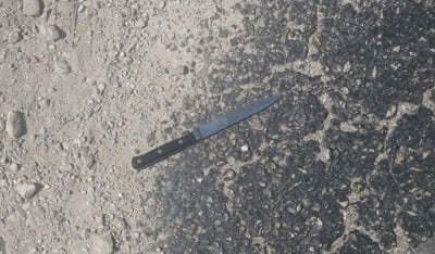הסכין של המחבל