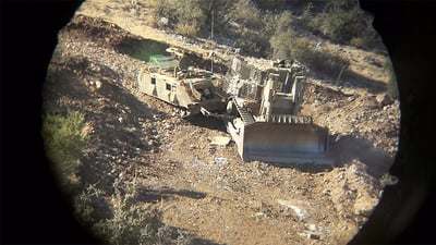 כלי הרכב הצה"ליים הפגועים