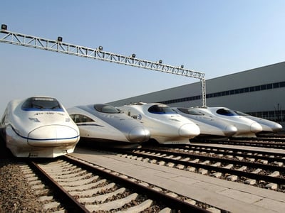 קרונות רכבת מהירה של CRRC