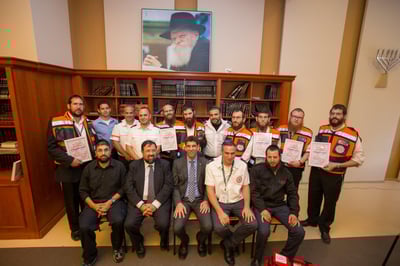 הכשרת מד"א להצלת חיים לשלוחי חב"ד ברוסיה