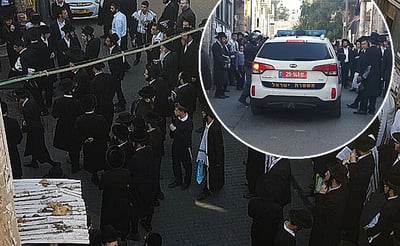 שלושה חיילים חרדים הותקפו בזכרון משה וחולצו • צפו