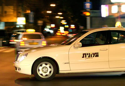 ההרשעה תפגע בעתידו כנהג מונית. אילוסטרציה