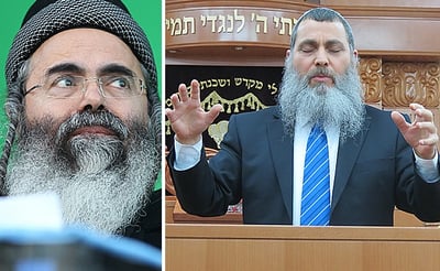 הרב ניר בן ארצי והרב אמנון יצחק