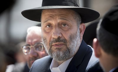 שר הפנים והפריפריה אריה דרעי. ארכיון