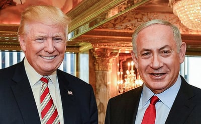 נתניהו וטראמפ, ארכיון