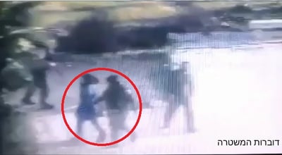 ניסתה לדקור וברחה להסתתר בגן • צפו