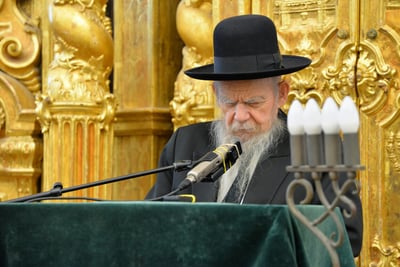 ראש הישיבה הגאון רבי גרשון אדלשטיין מספיד