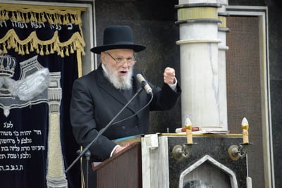 הגאון רבי משה הלל הירש, ראש ישיבת סלבודקה וחבר מועצת גדולי התורה