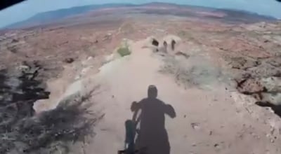 נוסעים באופני הרים? צפו במסלול המטורף ממצלמת הרוכב