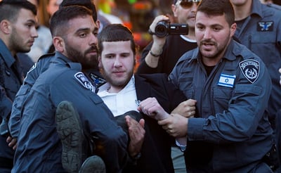 עצורים ופקקים: הפגנת 'הפלג' היומית בעין המצלמה