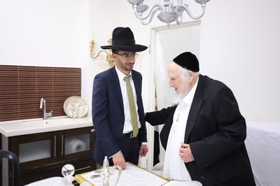 הגר"ש אוירבך במכתב לעריק טולידנו: "גיבור החיל"