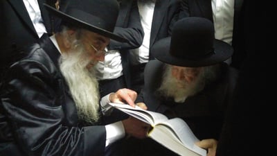 ה"עלייה לרגל" של מרן שר התורה • תיעוד