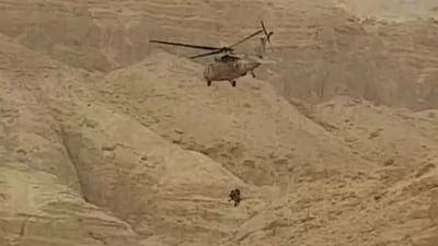 פינוי גופת המטייל שנהרג בנחל ערוגות