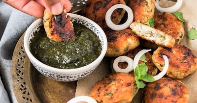 קציצות עוף וכרישה
