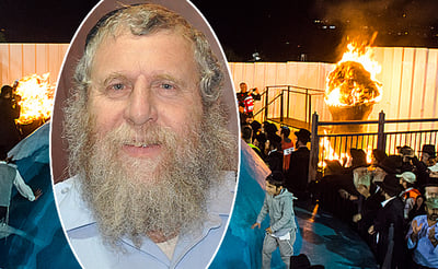הרב אנשל פרידמן על רקע הדלקה במירון