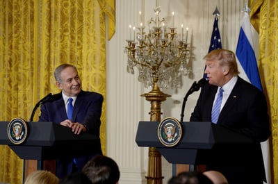 מגעים לתיאום ביקורו של טראמפ בישראל