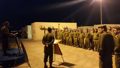 חיילי נצח יהודה זוכרים את הנופלים