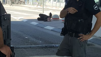 זירת הפיגוע