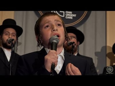 'שירה', משה הרצל והילד אברהם חיים גרין