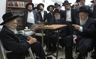 הגרא"י סולובייצ'יק ניחם את הגר"ש אוירבך