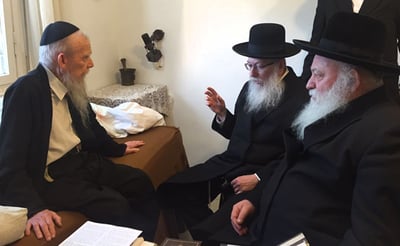 ליצמן וגולדקנופף אצל הגר"ג אדלשטיין