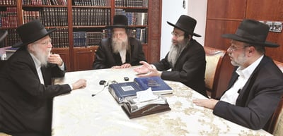 האדמו"ר, הרבנים ועורך 'יתד'