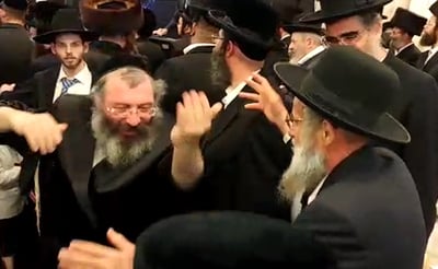 בעל המנגן ר' משה צבי וינטרוב חיתן בת. צפו