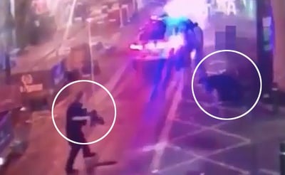 הפיגוע בלונדון: הדקירות, הירי והחיסול • צפו