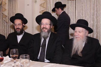 הגר''א פינקל זצ''ל ויבלח''א הגרח''פ ברמן וגיסו הגרי''ז סולובייצ'יק