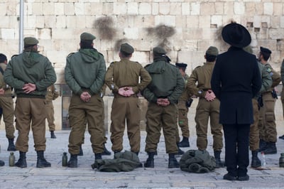 מהפגנות נגד הגיוס לקבלת כומתה. אילוסטרציה