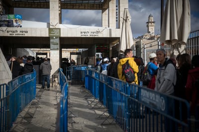 דרישה בימין: "להסיר את המגנומטרים גם משערי הכותל"