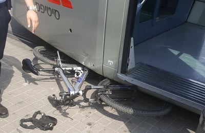 זירת התאונה