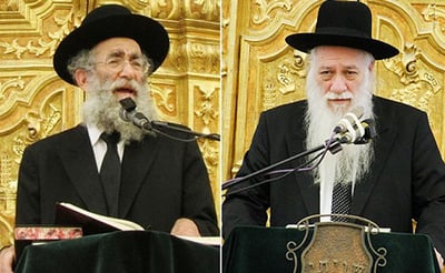 הרב כהנמן והרב מרקוביץ'