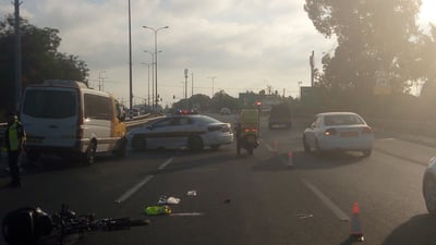 זירת התאונה
