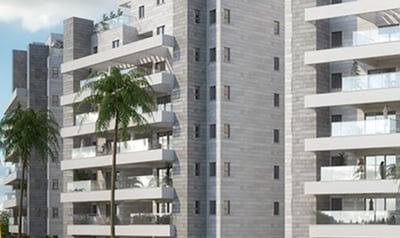 דירות חדשות בבניין יוקרתי. הון מטרה.