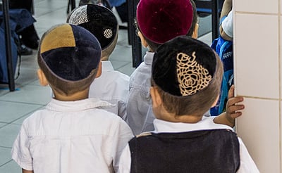 ילדים בחיידר. אילוסטרציה, למצולמים אין קשר לנאמר בכתבה