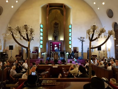 חלק מהקונצרט אמש