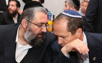אלי קליין וראש העיר ירושלים ניר ברקת