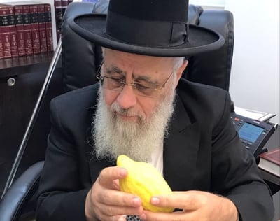 הראשל"צ בתפארת המצוות.