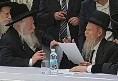 הגרי"ג אדלשטיין והאדמו"ר מגור