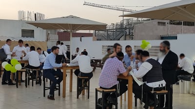 פתיחת שנה בקמפוסים החרדים באונו.