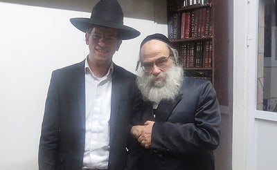 המקובל רבי גמליאל רבינוביץ חיזק את העריק: "אל תתחרט" • צפו