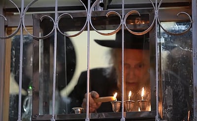 ההדלקה של הגר"ש אוירבך