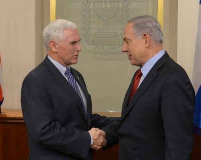 פנס בפגישה עם נתניהו