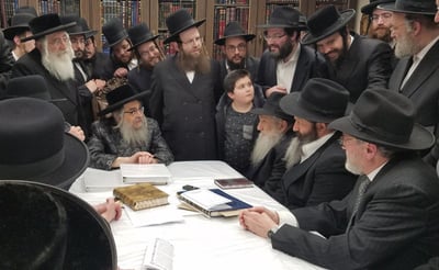 רובשקין בבית האדמו"ר מסאטמר: "תודה לעסקנים!"