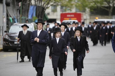 חסידים בוויליאמסבורג. אילוסטרציה